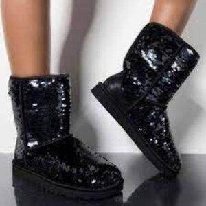 UGG Classic Sparkles Woman Boots Size 7